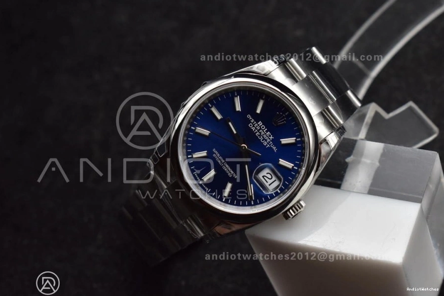 36 VS Blue Bracelet DateJust Oyster Steel 569 Colorful 126200 VSF SS Dial 904L 1:1 Best Edition on 0209